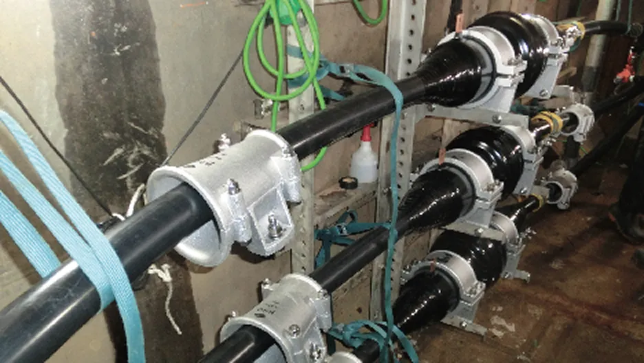 ケーブル接統工事